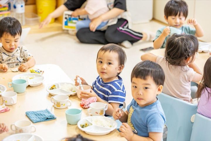 乳児の給食